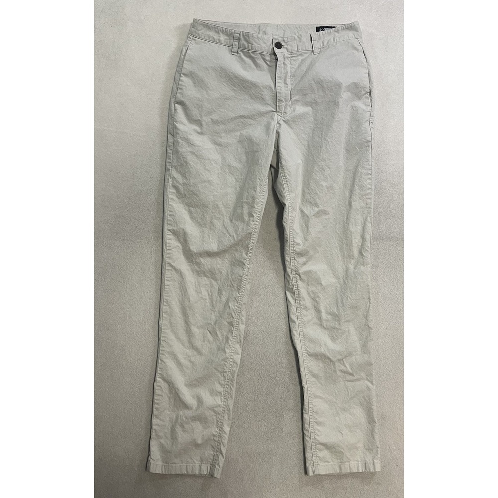 Bonobos Chino Pants Men's Size 32x32 Beige Khaki Slim Fit Stretch Golf Casual